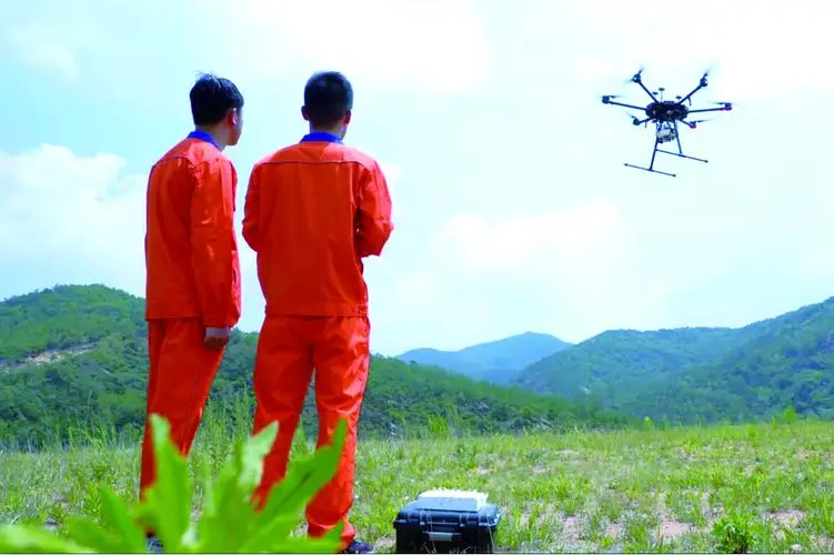 利通无人机倾斜摄影巡检拍摄